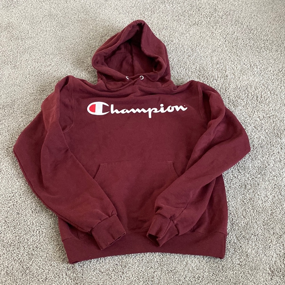 Champion maroon XS hoodie